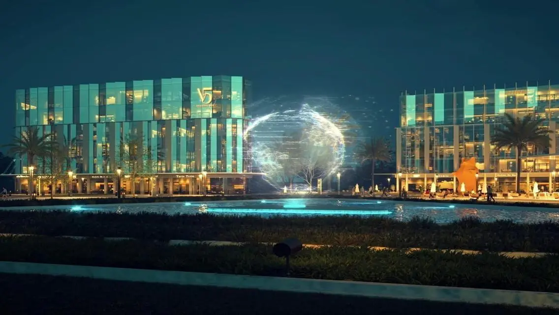 مكتب 76متر للبيع في V5 Business Hub بالقرية الذكية