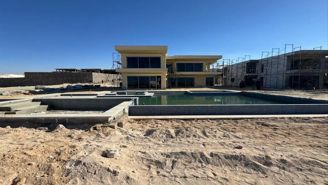 For sale twin house sea view, finished ready
