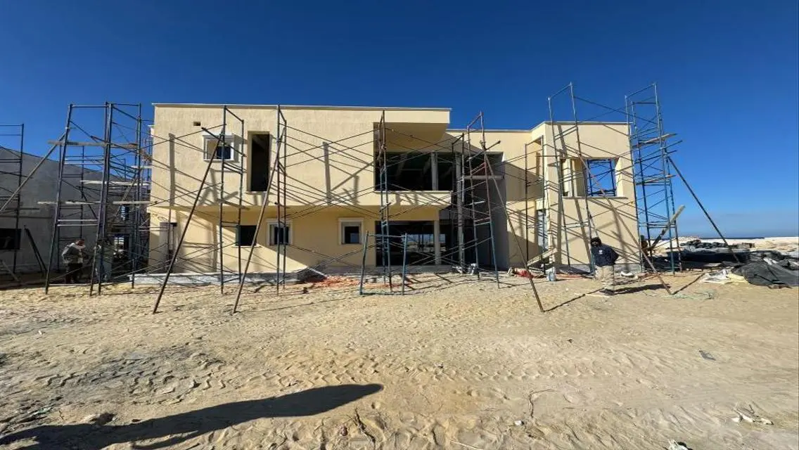 For sale twin house sea view, finished ready