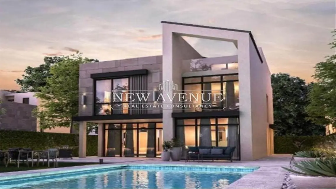 Twin villa Pool view and sea view in Gaia