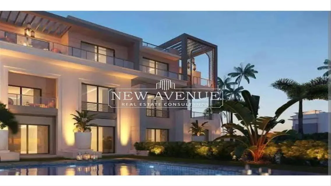 Twin villa Pool view and sea view in Gaia