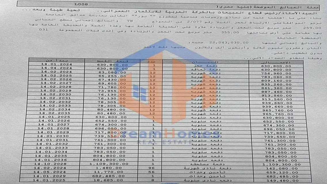 فرصة مميزة للبيع فيلا TWIN HOUSE في مدينة نور