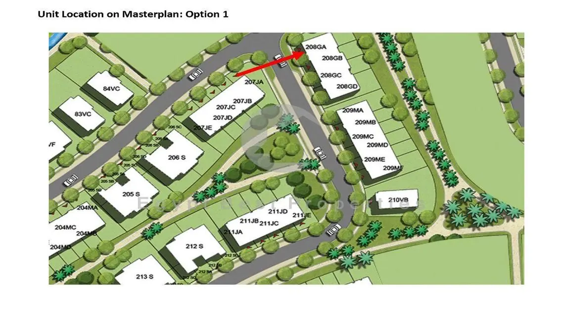 town house 206 meters for sale in o west orascom