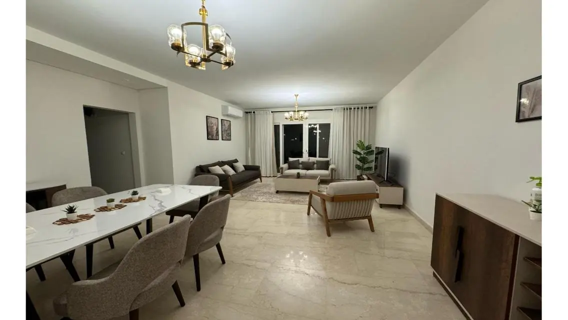 Fully furnished apartment for rent in Mivida 140 m