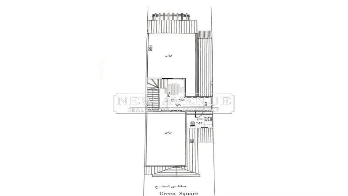 تاون هاوس في جرين سكوير المستقبل سيتي