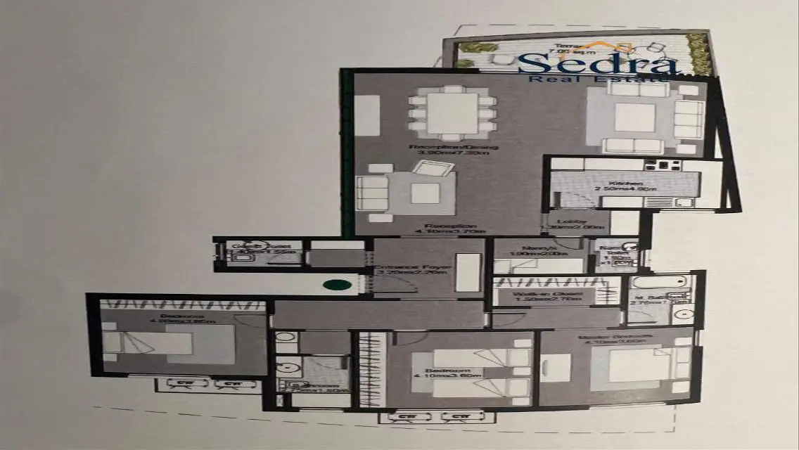 Apartment for sale villette finished + ACs install