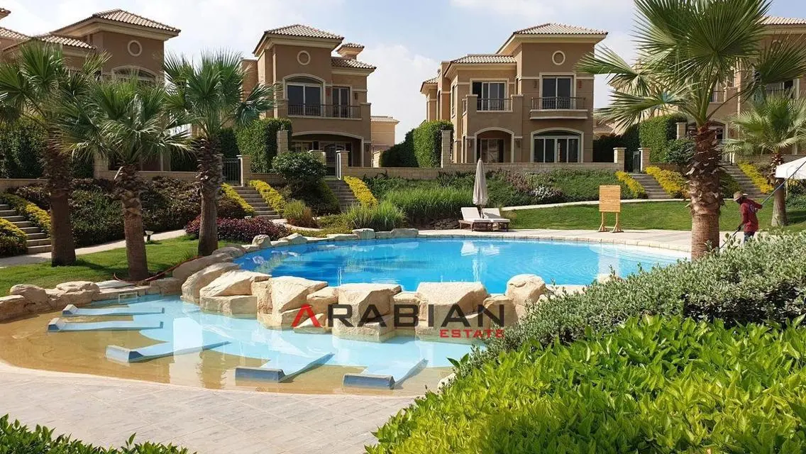 own villa at new cairo without dp  inst till 10y