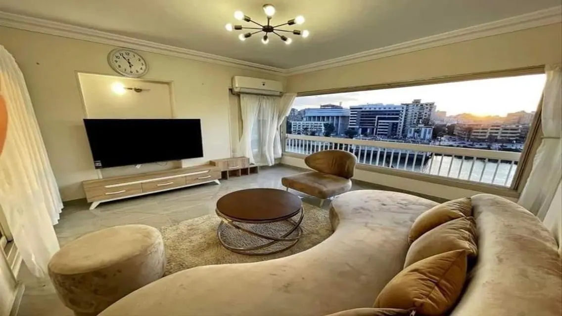 fully furnished hotel apartment with view nile