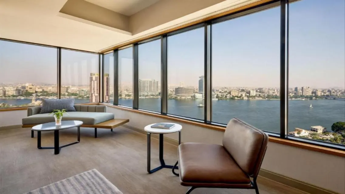 fully furnished hotel apartment with view nile