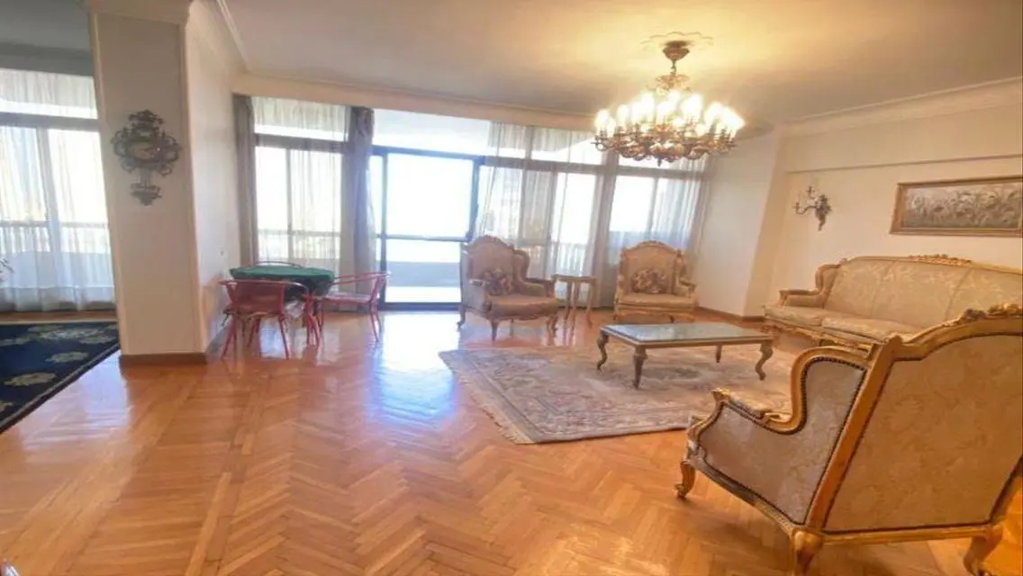 Fully furnished apartment with a Nile view