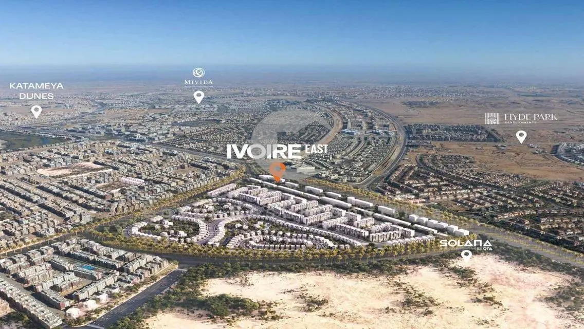 شقة للبيع في إيفوار ايست مقدم 0% و على 10 سنوات