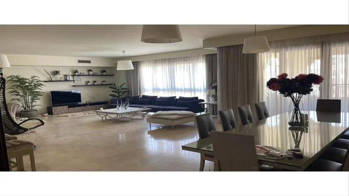 Semi furnished apartment 236m sale Uptown Cairo