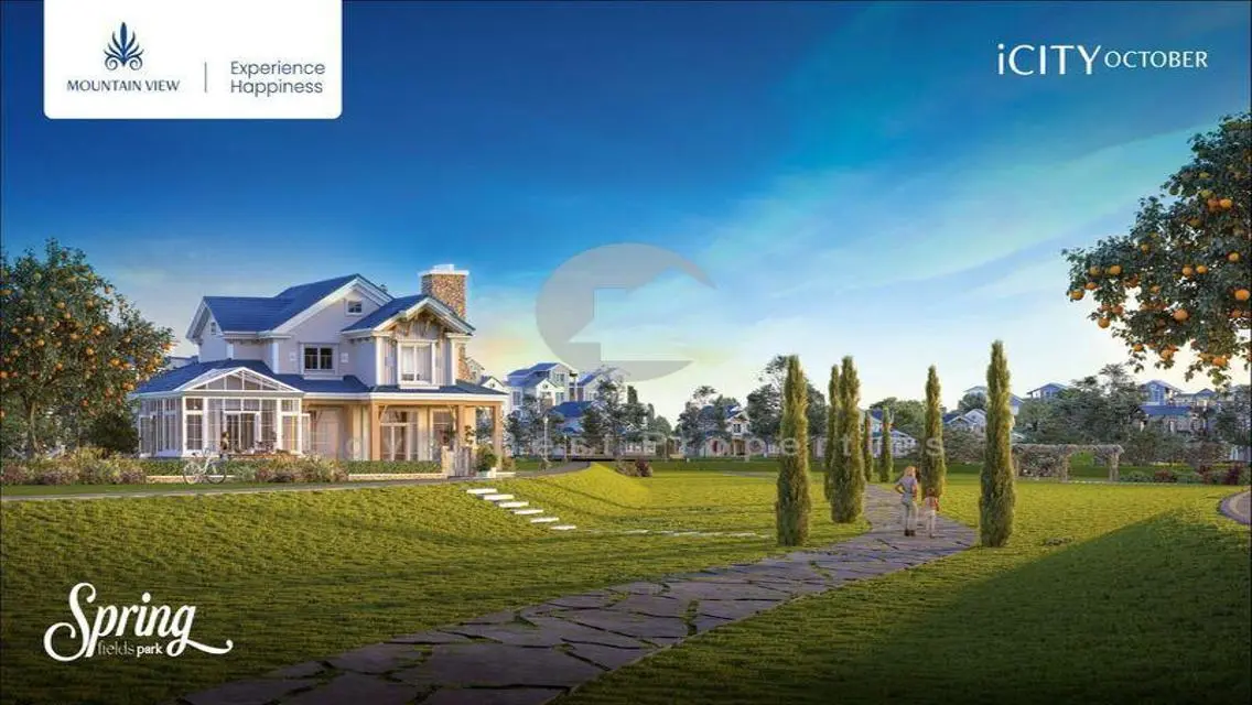 Independent villa for sale with mountain view