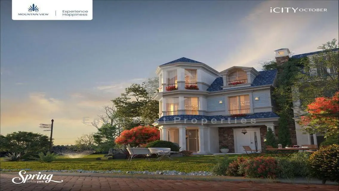 Independent villa for sale with mountain view