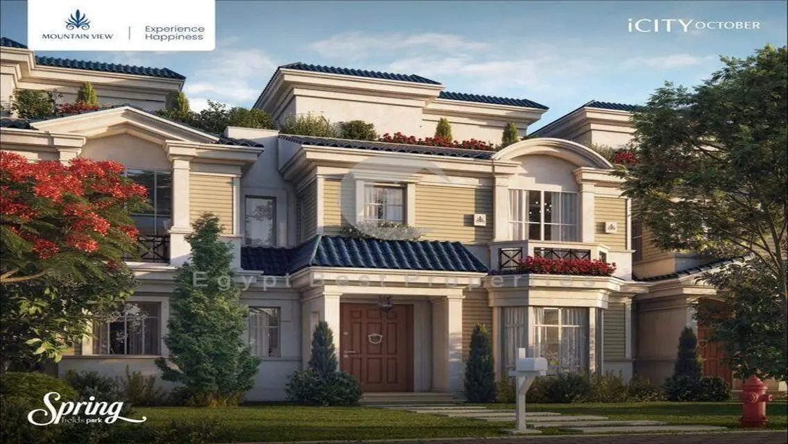 Independent villa for sale with mountain view