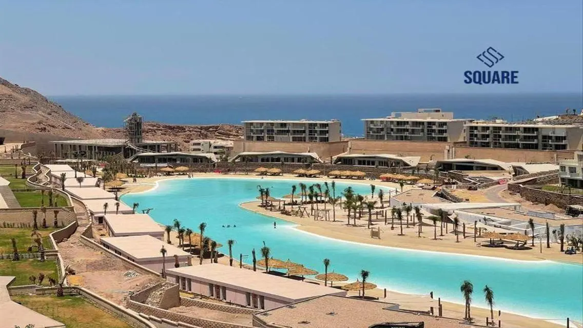 عرض محدود شاليه على البحر 5%مقدم و قسط على 10 سنين
