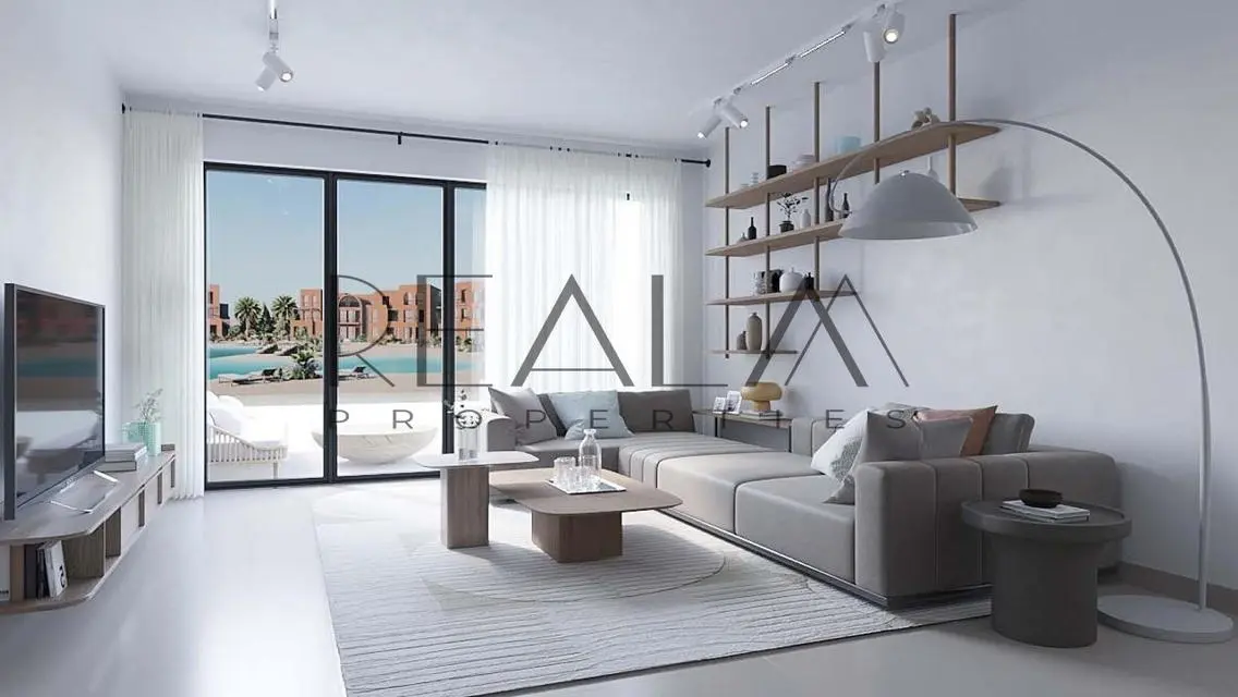 By Orascom| finished chalet with sandy lagoon view