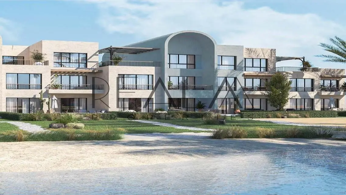 By Orascom| finished chalet with sandy lagoon view