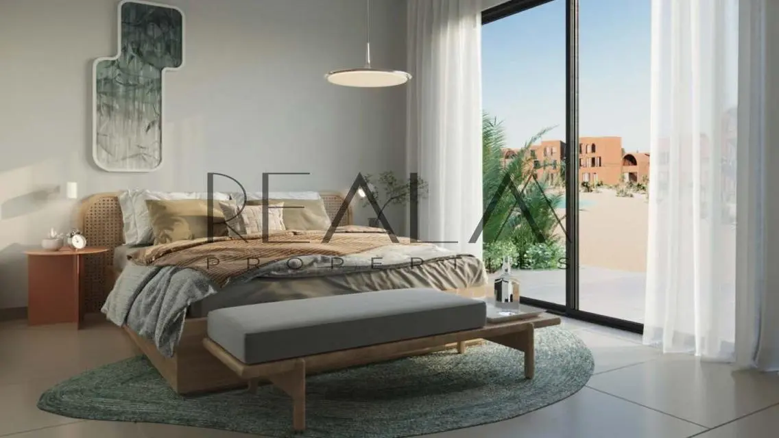 By Orascom| finished chalet with sandy lagoon view