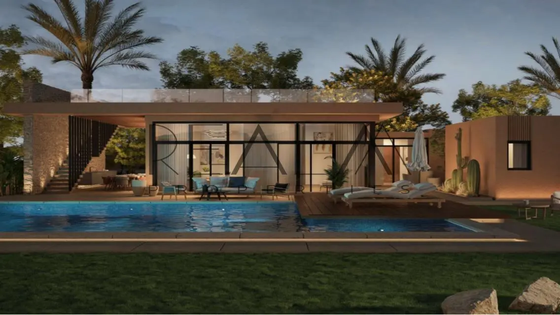 Lowest price villa finished with full lagoon view