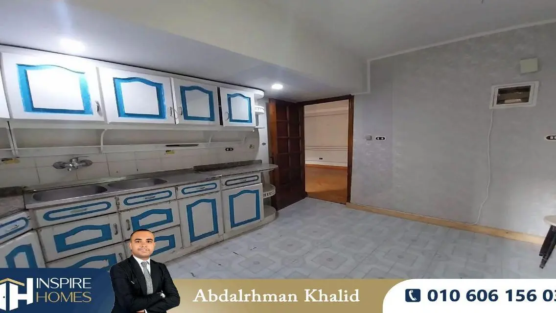 شقة للإيجار 170م كفر عبده ( خطوات من سانت جيني )