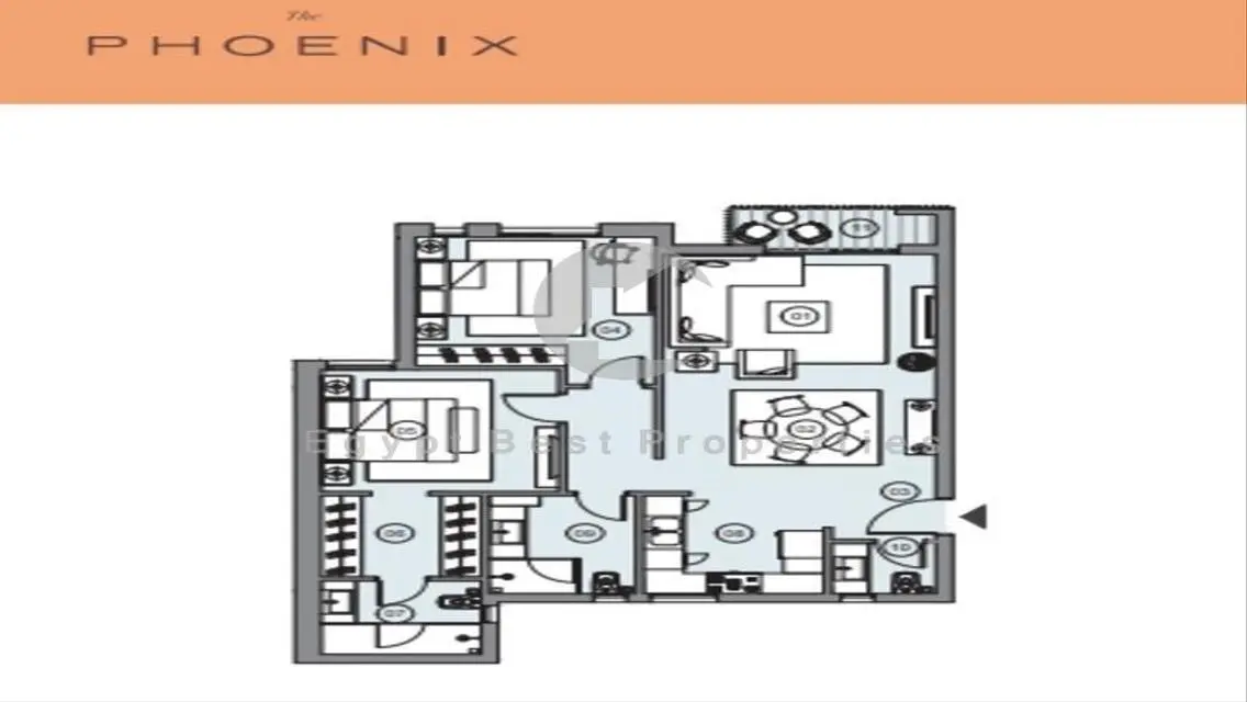 Apartment for sale swan lake residence New Cairo