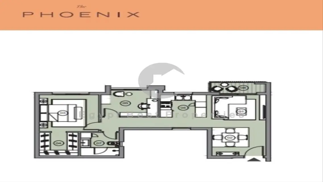 Apartment for sale swan lake residence New Cairo