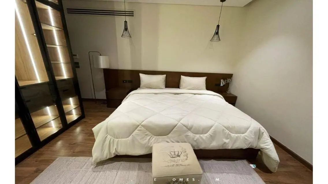 Hotel apartment with a distinctive view
