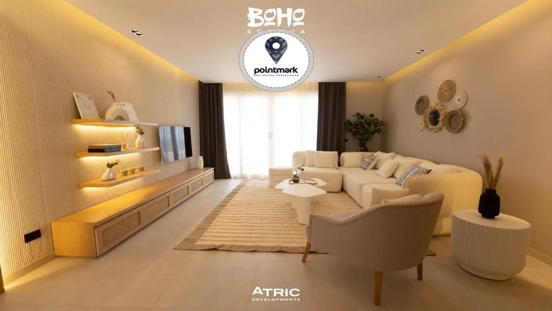 Chalet for sale ready to move SEA View ain sokhna