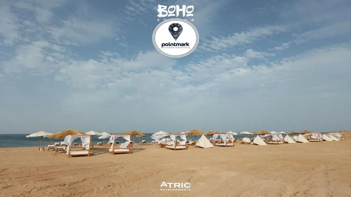 Chalet for sale ready to move SEA View ain sokhna