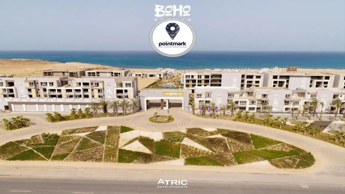 Chalet for sale ready to move SEA View ain sokhna