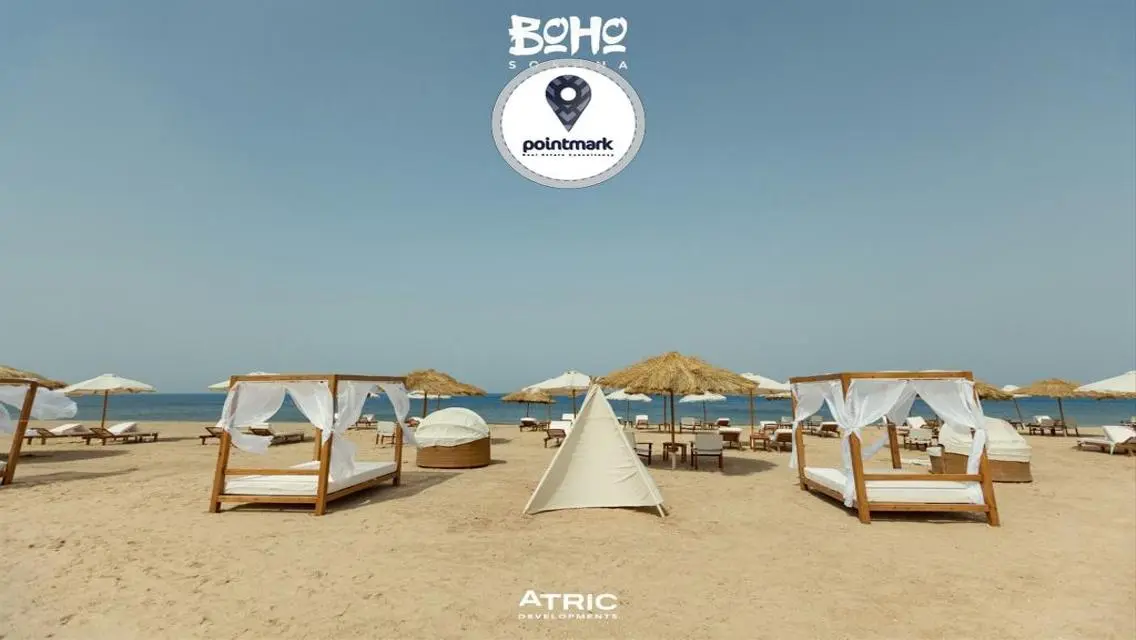 Chalet for sale ready to move SEA View ain sokhna
