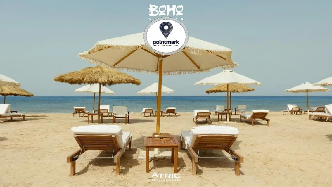 Chalet for sale ready to move SEA View ain sokhna