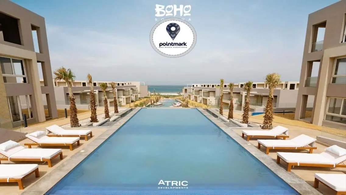 Chalet for sale ready to move SEA View ain sokhna