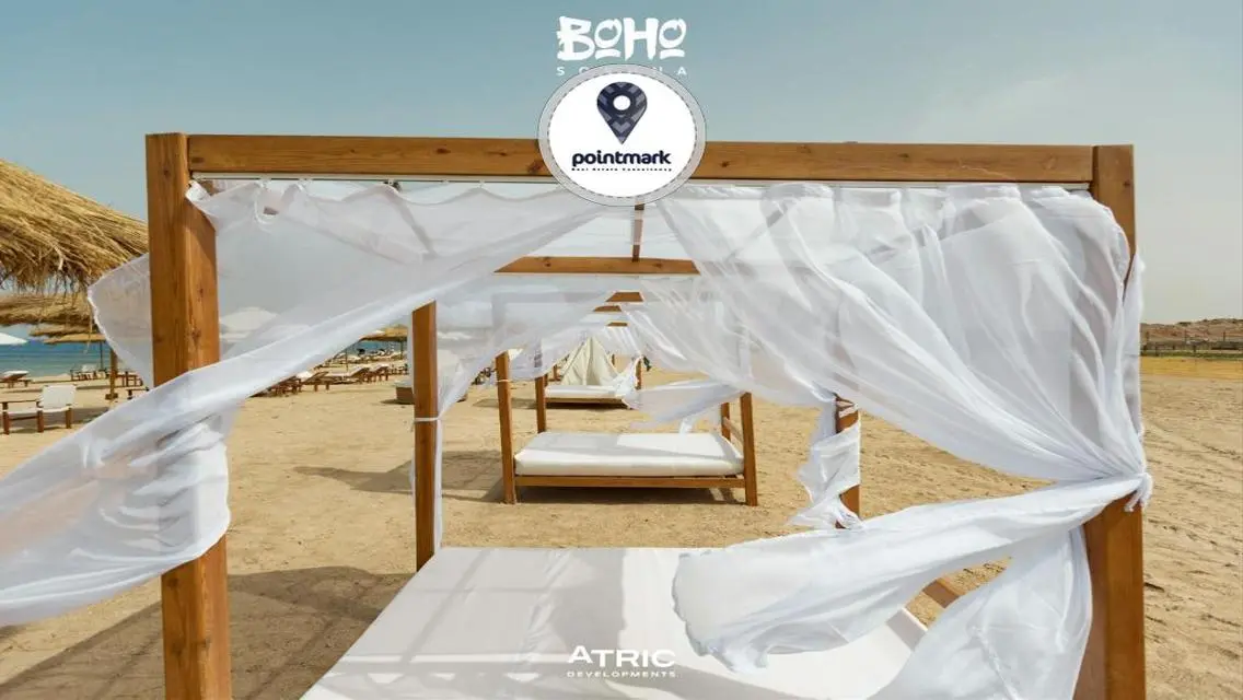 Chalet for sale ready to move SEA View ain sokhna