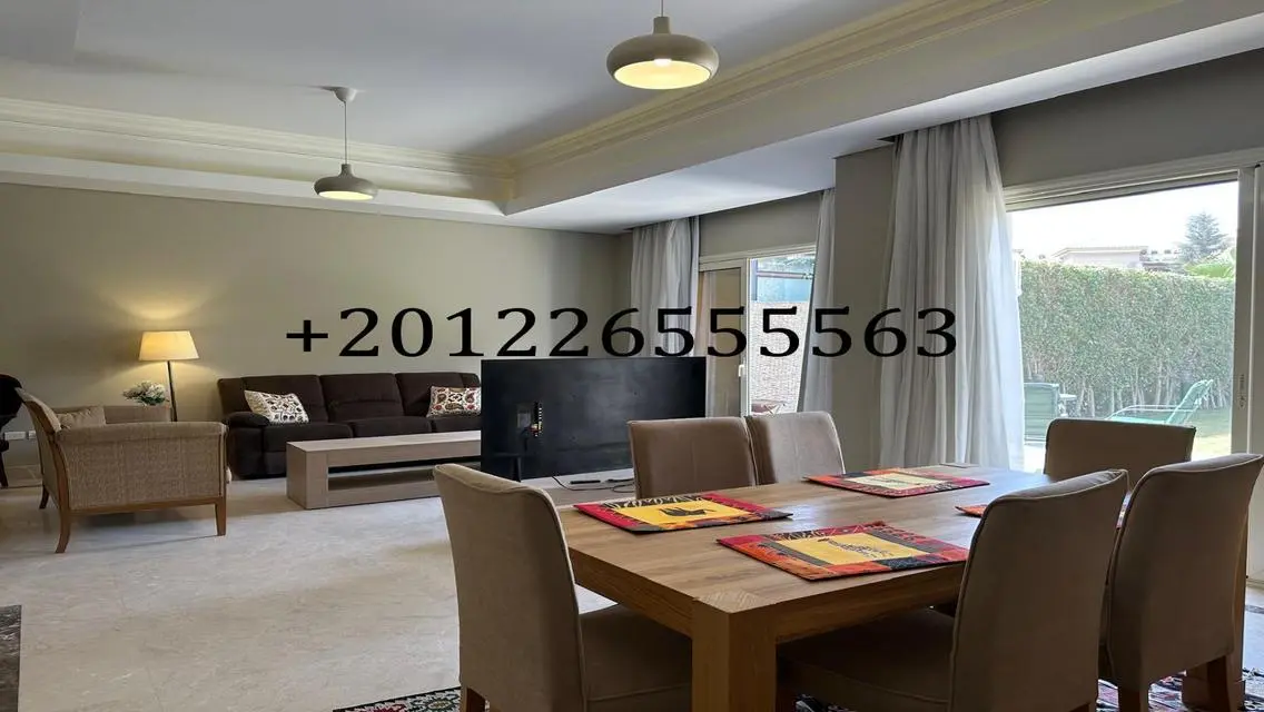 Furnished Townhouse for Rent in Katameya Dunes