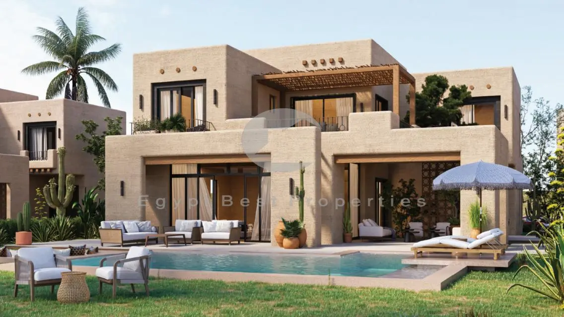 تاون هاوس للبيع متشطب في سعاده رأس الحكمه بمقدم 5%