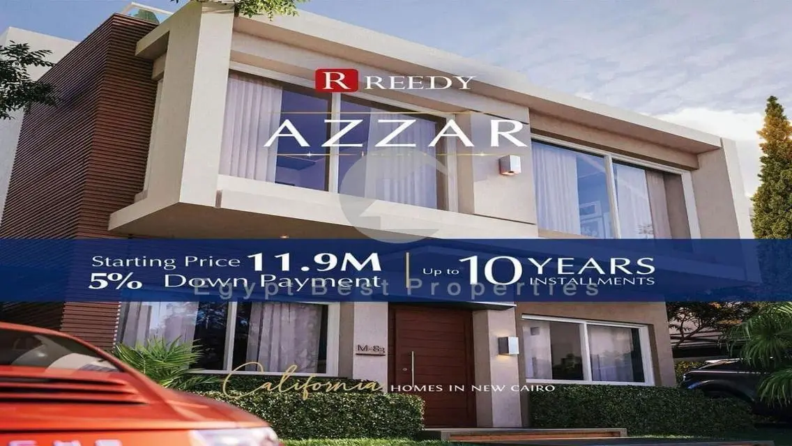 Twinhouse for sale in Azzar New Cairo Lowest price