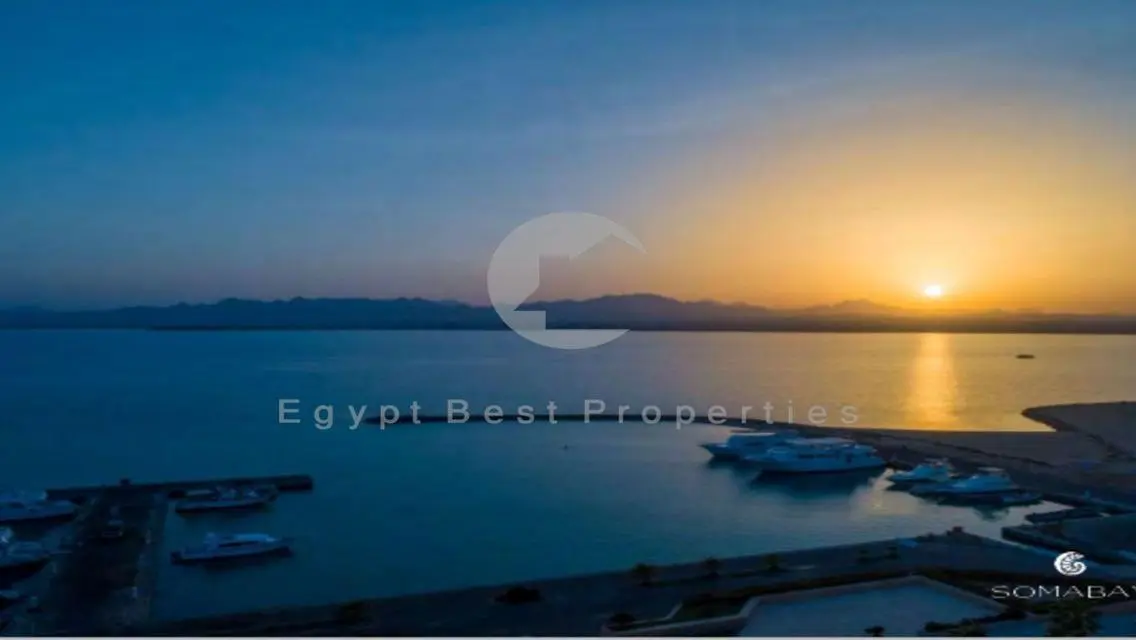 شالية متشطب لبيع في سوما باي البحر الاحمر 10% مقدم