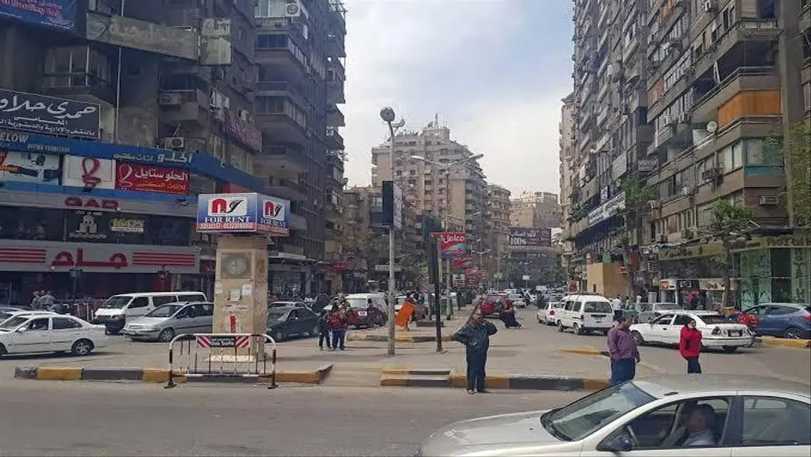 محل 55م للايجار بشارع جامعه الدول الرئيسي