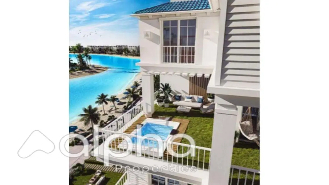 The lowest price for a 210m beach house Lagoon