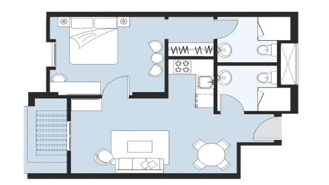 Apartment master room for sale at Edelma
