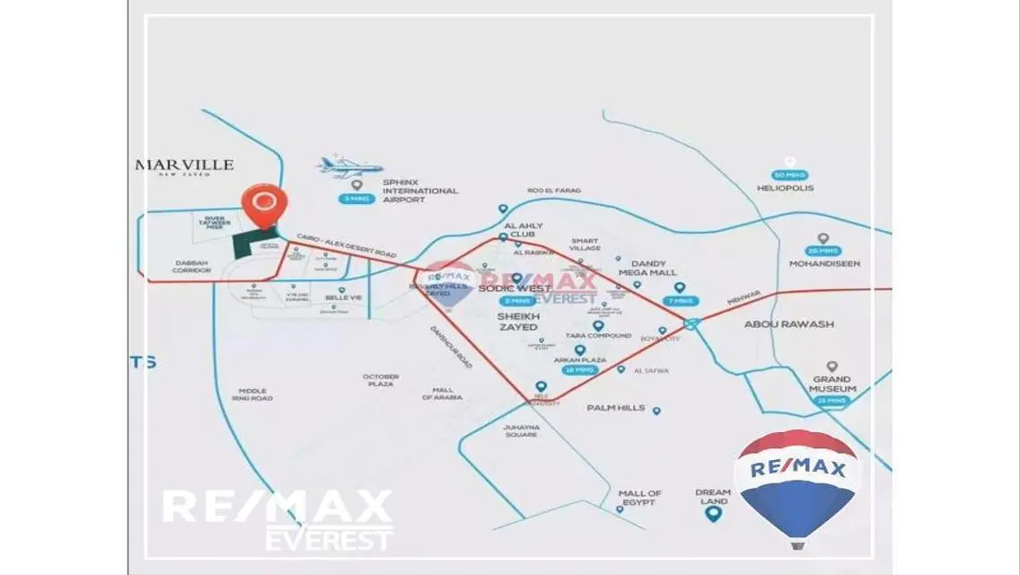 Apartment with attractive price MarVille-New Zayed