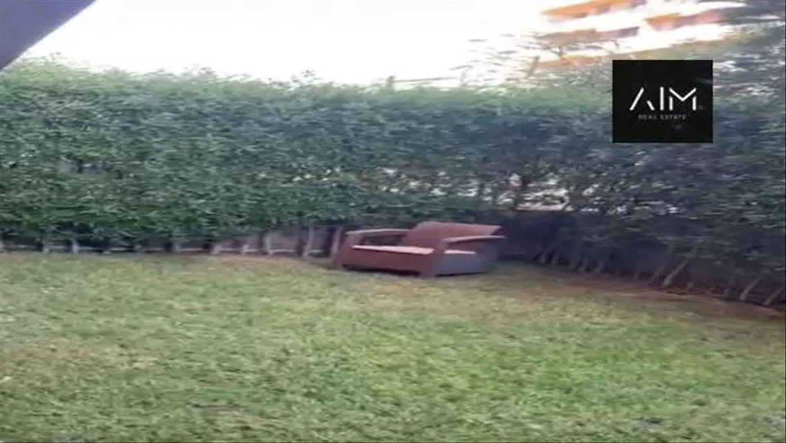 apartment with garden fullyfinished rtm cash