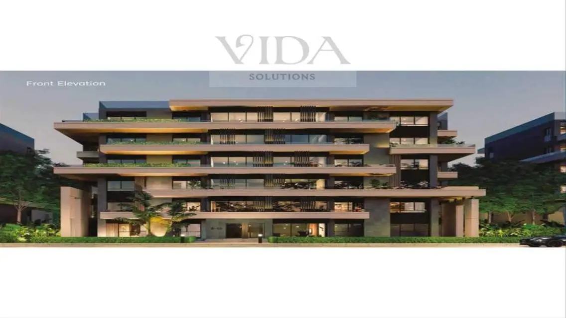 Apartment with garden for sale in Terrace, zayed