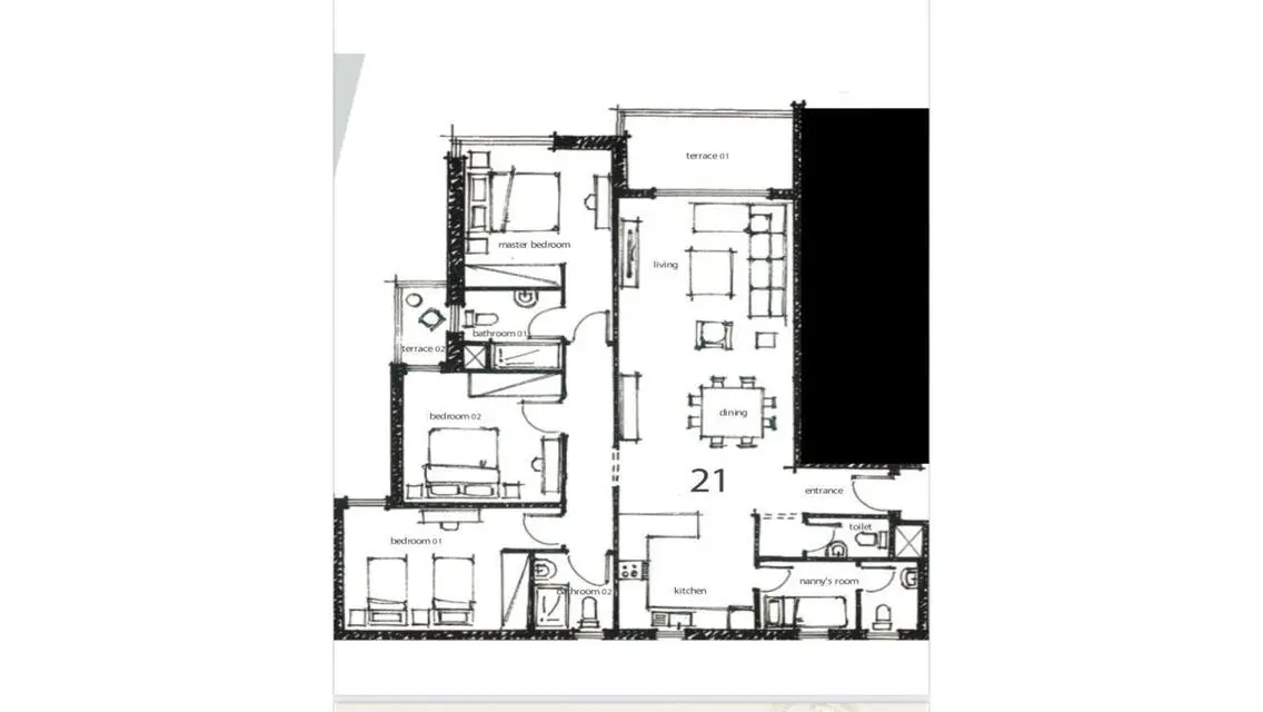 Chalet Limited Offer full Sea View in Majada
