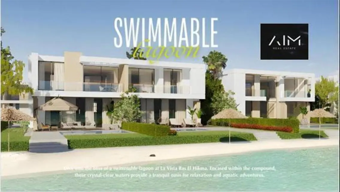 chalet 4 bed in lavista ras elhekma downpayment10%