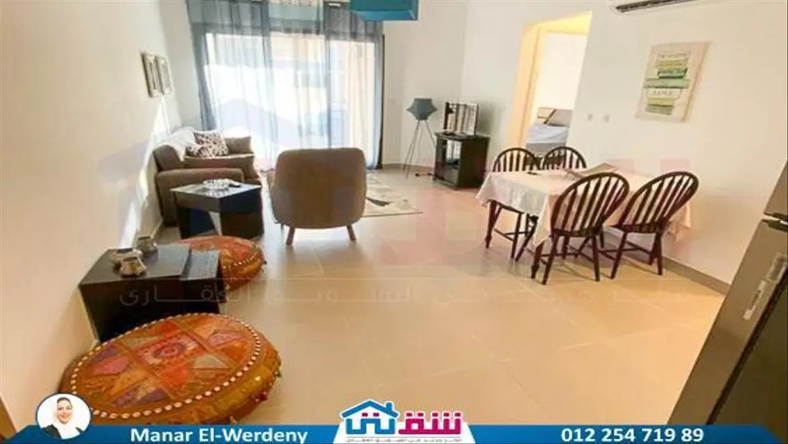 ستوديو للبيع 77م مراسي مارينا فيو على حمام السباحه