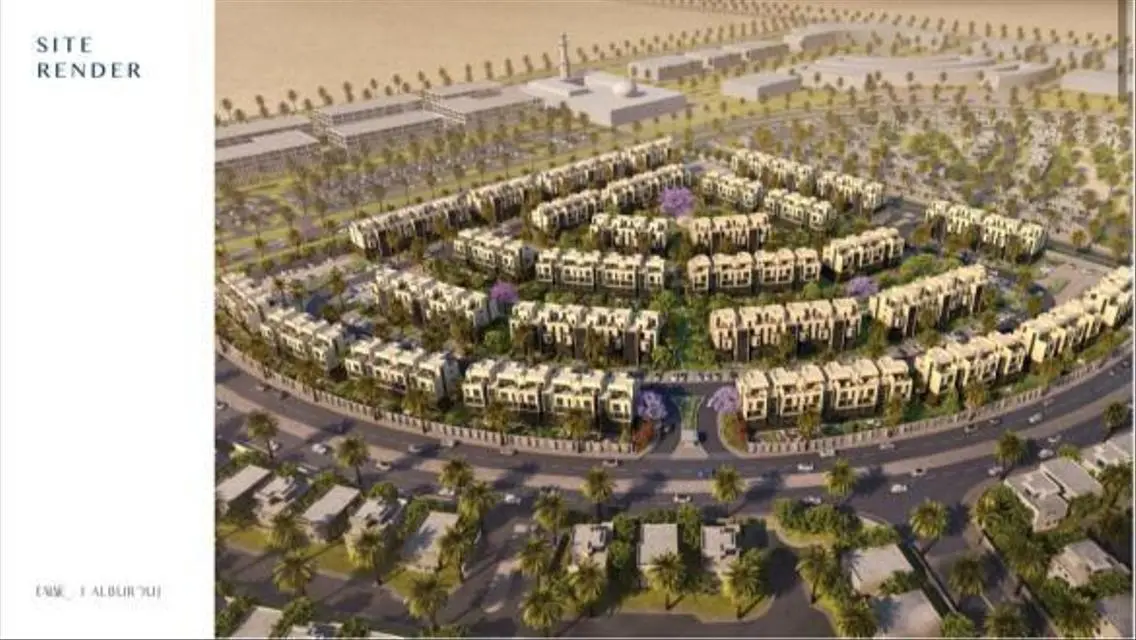 للبيع تاون هاوس 220 موقع متميز  Compound Al Burouj