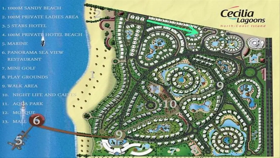 Chalet Direct Lagoon View in Cecilia Over 6 Years